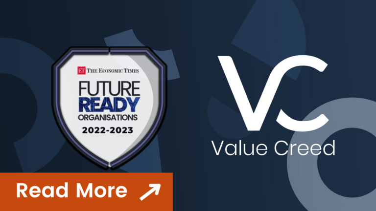 Value Creed Listed in Economic Times FutureReady Organisations List 2022 in Small & Mid Size Category